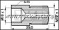 Redukcja m10/12x1mm przewodu hamulcowego