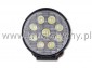 Lampa robocza 9led 12/24V fi 116mm 