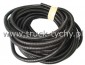 Przewd karbowany plastikowy d-23mm czarny