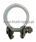 Opaska rury wydechowej  42,5mm FABIA 1,2