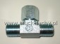 Trjnik metalowy 2 x M16 x 1,5 mm + nakrtka M16