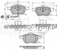 Klocki hamulcowe przd Audi Seat Skoda VW