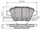 Klocki hamulcowe ty Skoda Octavia II Superb