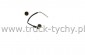 Wtyczka czujnika STOP, MAN 2 piny, M27x1 mm