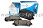 Klocki hamulcowe przd Nissan Navara 41060EB325