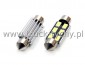 arwka 12V 5W rurka 6 Led canbus 2szt.