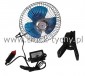 Wentylator samochodowy 24V chrom  fi 23 cm 