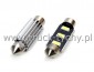 arwki 12V R10W rurka 41mm led canbus 