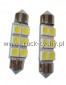 arwki 12V C5W rurka 6led 