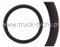 Pokrowiec na kierownic 37-39cm skra (nitka red )