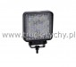 Lampa robocza 9-32V 9led 27W kwadratowa