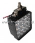 LAMPA ROBOCZA KWADRATOWA LEDOWA 9-32V 16x3W16led