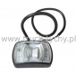 Lampa obrysowa biaa 12/24V led