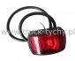 Lampa obrysowa 12/24V led czerwona 