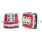 LAMPA TYLNA LED 25 12/24V PRAWA