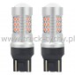 arwki 12/24V WR21/5W 24led czerwone canbus 2szt