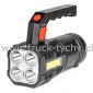 Latarka rczna 4 led+cab 18650mAh