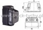 Lampa tablicy rejestracyjnej led  hella