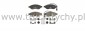 Klocki hamulcowe przd Fiat Ducato, Jumper, Boxer