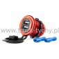 adowarka  szybka12/24V 2 x usb do zabudowy