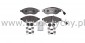Klocki hamulcowe przd Fiat Ducato, Boxer, Jumper