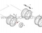 Nakrtka koa m18x1,5mm Iveco Eurocargo, Vw