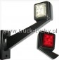 Lampa obrysowa DIODA skona duga 12/24V lewa