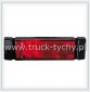 Lampa obrysowa 12/24V led czerwona Horpol
