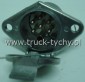 Gniazdko EURO ''S'' 24V aluminiowe - z dziur