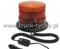 Lampa byskowa 12V magnes  stroboskop