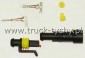 Kostka elektryczna 1pin szczelne 1,5mm kpl